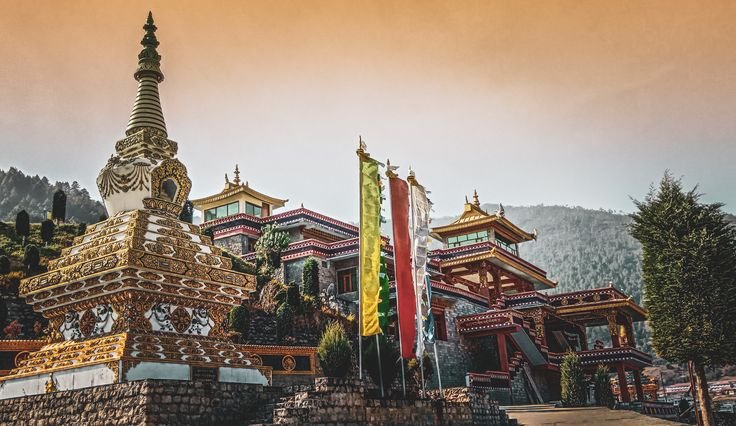 Thupsung Dhargye Ling Monastery, Dirang, Arunachal Pradesh